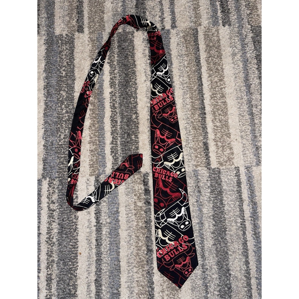 Vintage Ralph Marlin Chicago Bulls Tie